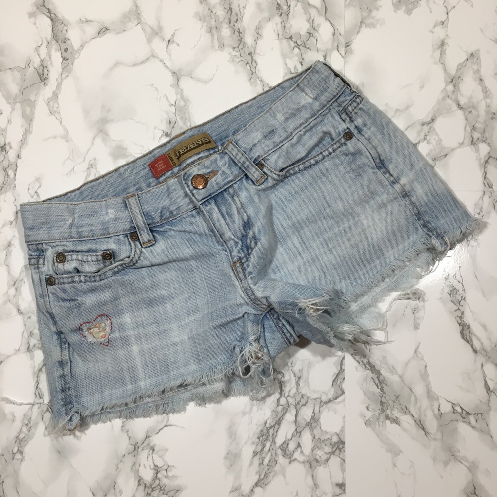 Old Navy Cut Off Jeans Light Wash 1